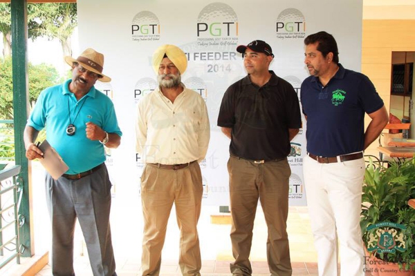Prize presentation of PGTI Feeder Tour at FHR in 2014